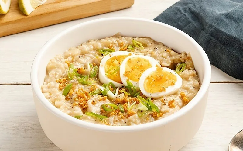 cach nau chao yen mach giam can chuan healthy danh bay mo bung